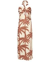 Johanna Ortiz - Water Adventure Printed Linen Maxi Dress - Lyst