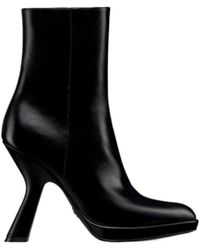 Dior - Christian Pointed Toe Zip-Up Boots - Lyst