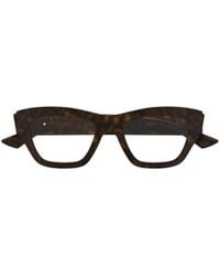Bottega Veneta - Eyewear Rectangular Frame Glasses - Lyst