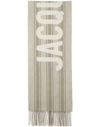 Jacquemus - Striped Logo Scarf - Lyst