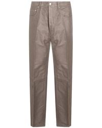 Rick Owens - Five-Pocket Straight-Leg Pants - Lyst