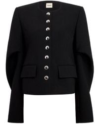 KHAITE - Darlman Button-Up Jacket - Lyst