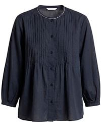 Peserico - Pintuck-Detail Blouse - Lyst