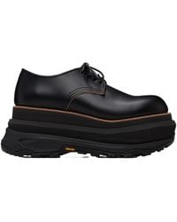 Sacai - Lace-Up Derby Shoes - Lyst