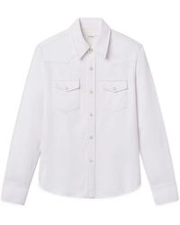 FRAME - Long Sleeved Buttoned Shirt - Lyst