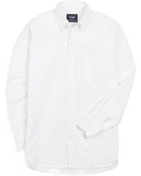 Drake's - Long-Sleeved Shirt - Lyst