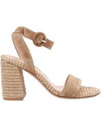 Gianvito Rossi - Luana Ankle-Strap Sandals - Lyst