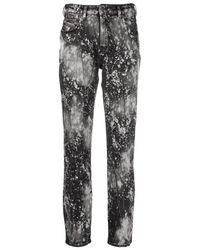 DIESEL - Abstract Printed Modern Jeans - Lyst