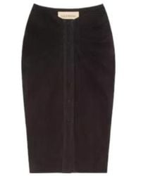 Valentino - Button Detailed Gathered Skirt - Lyst