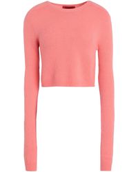 MAX&Co. - Long-Sleeved Crew Neck Knit Sweater - Lyst