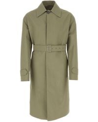 Jil Sander - Belted Long-Sleeved Coat - Lyst