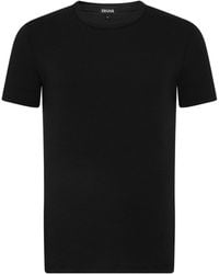 ZEGNA - Short Sleeve Crewneck T-Shirt - Lyst