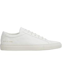 Common Projects - Flat-Soled Sneakers - Lyst