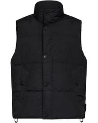 Stone Island - Quilted Padded Vest - Lyst