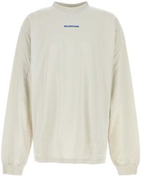 Balenciaga - Logo Printed Medium-Fit T-Shirt - Lyst