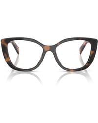 Prada - Eyewear Cat-Eye Glasses - Lyst