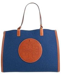 Tory Burch - Large Two-Color Handbag - Lyst