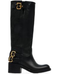 Chloé - Chloé Dakota Buckled Boots - Lyst