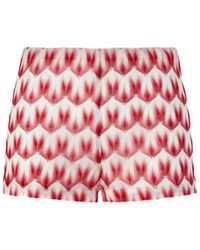 Missoni - Patterned Beach Shorts - Lyst
