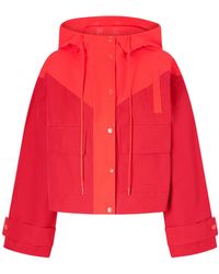 STAUD - Alta Hooded Casual Jacket - Lyst