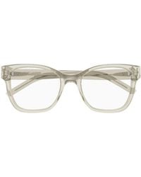 Saint Laurent - Full-Rimmed Glasses (With Non-Prescription Lenses) - Lyst
