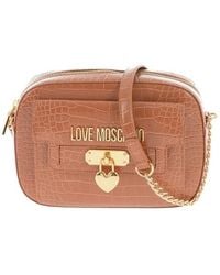 Moschino - Zippered Shoulder Bag - Lyst