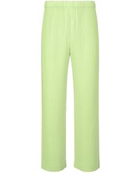 Homme Plissé Issey Miyake - Pleated Casual Trousers - Lyst