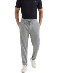 Brunello Cucinelli - Drawstring Waist Joggers - Lyst
