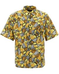Prada - 'Batista Triangl' Shirt - Lyst