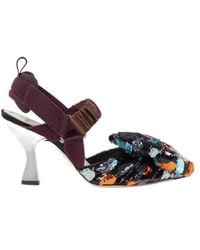 Fendi - Colibri Sequined High-Heeled Slingbacks - Lyst