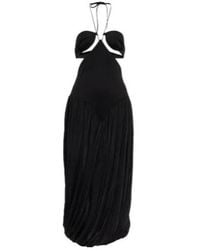 Stella McCartney - Cutout Halterneck Midi Dress - Lyst