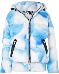 Bogner - Kelly Hooded Printed Quilted Ski Jacket - Lyst