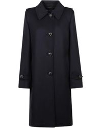 Prada - Single-Brested Long Sleeved Coat - Lyst