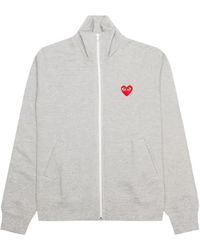COMME DES GARÇONS PLAY - Heart Logo-Patch Track Jacket - Lyst