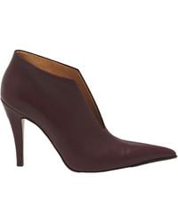 McQueen - Pointed-Toe Heeled Pumps - Lyst