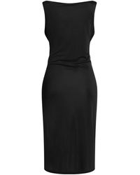 Saint Laurent - Jersey Bodycon Dress - Lyst