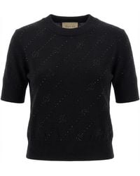 Gucci - Interlocking G Crewneck Jumper - Lyst