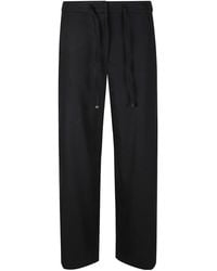 Max Mara - Drawstring Casual Pants - Lyst