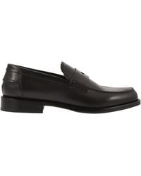 Doucal's - Raised Stitch Moccasin Loafers - Lyst