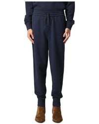 Etro - Logo Embroidered Drawstring Tapered Track Pants - Lyst