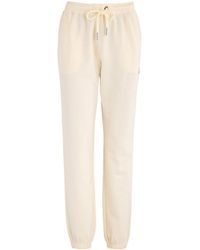 Moncler - Logo-Appliquéd Cotton Sweatpants - Lyst
