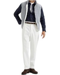 Brunello Cucinelli - Corduroy Down Gilet - Lyst