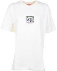 KENZO - T-Shirts And Polos Logo - Lyst