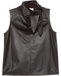 Yves Salomon - Sleeveless Lambskin Top - Lyst