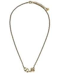 Dior - Logo Necklace - Lyst
