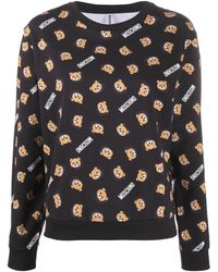 Moschino - Teddy Bear Printed Sweater - Lyst