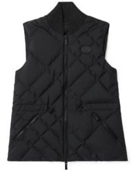 Burberry - Check-Stitch Nylon Devonside Gilet - Lyst