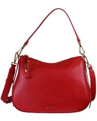 Coccinelle - Small Nory Grained Leather Shoulder Bag - Lyst