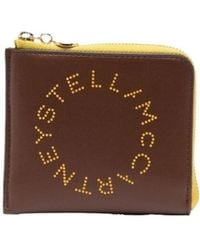 Stella McCartney - Stella Logo Zip-Around Cardholder - Lyst