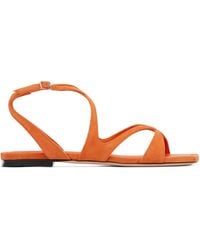 Jimmy Choo - Ayla Flat Sandals - Lyst